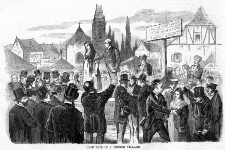 L’Histoire Oubliée sur l’Achat et la Vente de Cheveux dans l’Europe du XIXe et du XXe Siècle