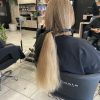 50 cm de cheveux blonds/chatains 100% naturels