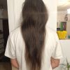 Cheveux bruns fin de plus de 40cm