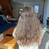 Cheveux châtains naturels 45-50cm