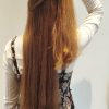 Magnifiques cheveux blonds/châtains, longs (50cm) et épais (9.5 cm)