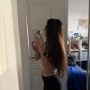 35 cm de cheveux brésiliens châtains naturels à vendre, non coupés