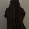 Cheveux naturels bruns