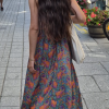 Cheveux bruns très souples
